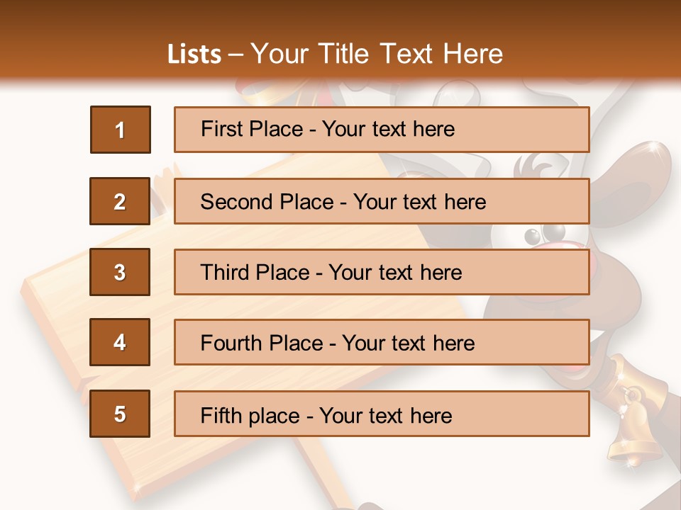 Festivity Vacations Ornament PowerPoint Template