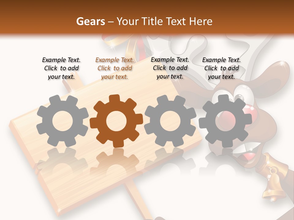 Festivity Vacations Ornament PowerPoint Template