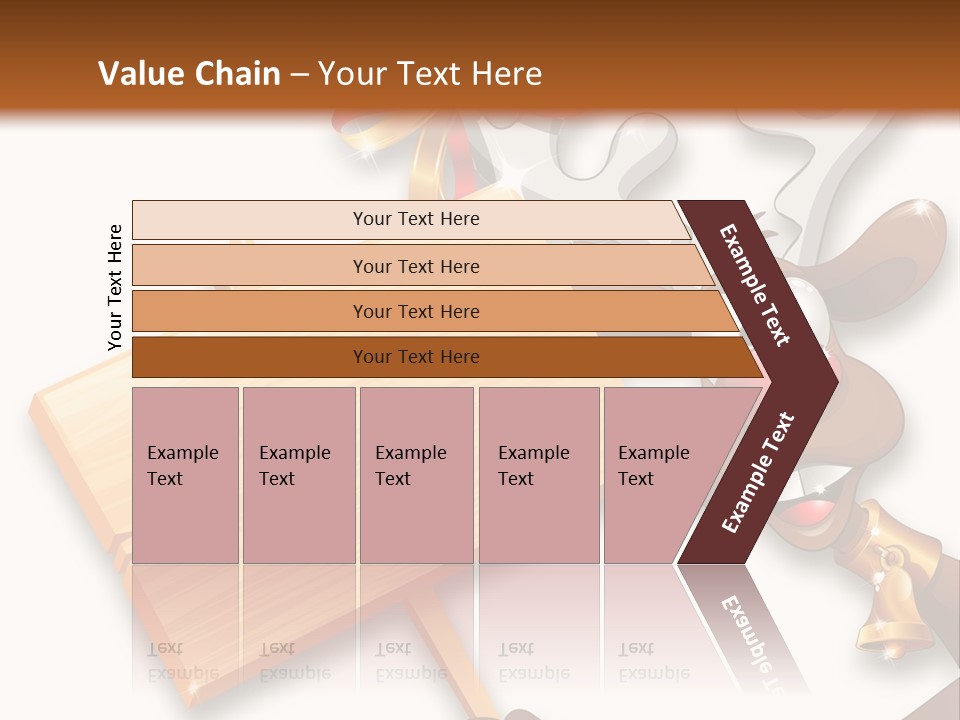 Festivity Vacations Ornament PowerPoint Template