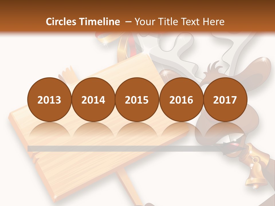 Festivity Vacations Ornament PowerPoint Template