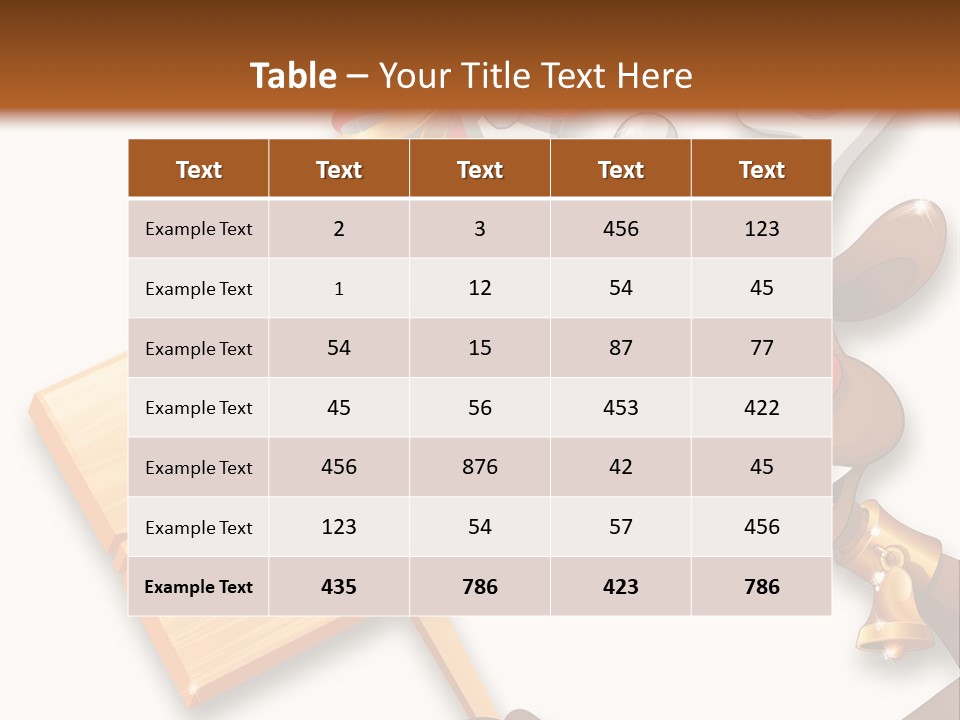 Festivity Vacations Ornament PowerPoint Template