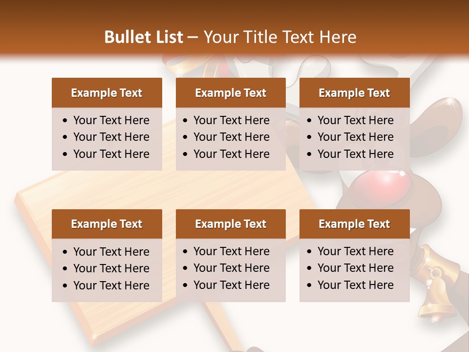 Festivity Vacations Ornament PowerPoint Template