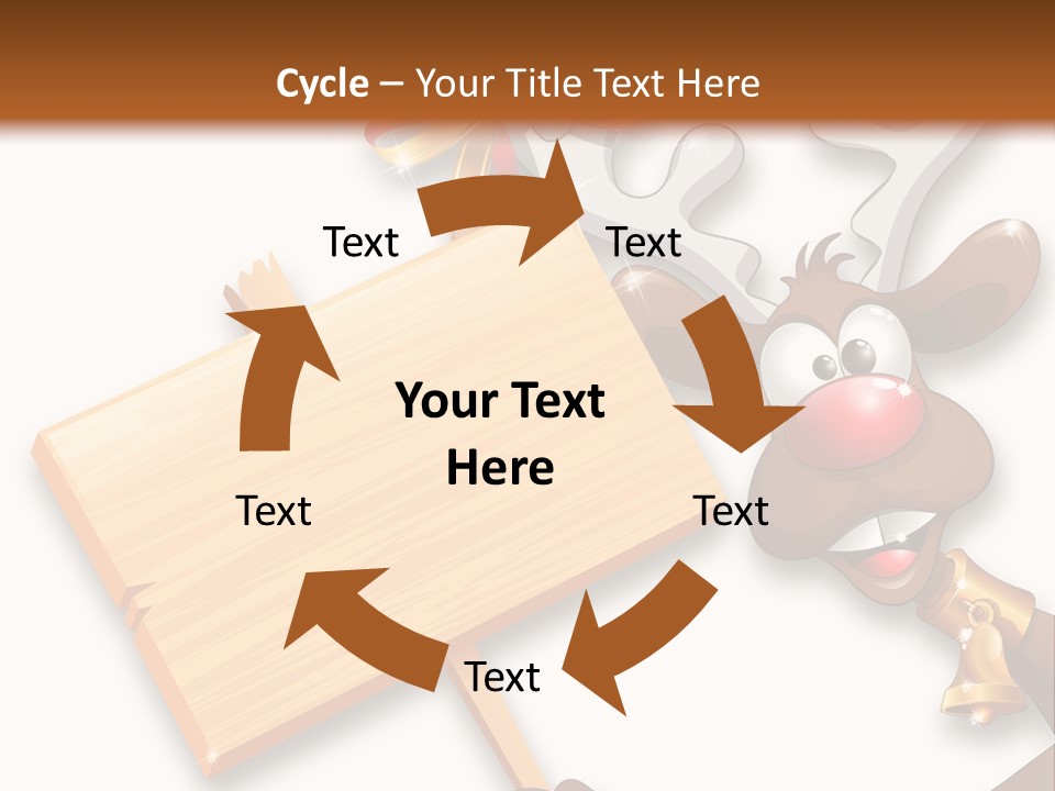 Festivity Vacations Ornament PowerPoint Template