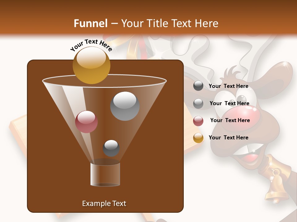 Festivity Vacations Ornament PowerPoint Template