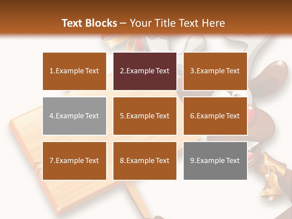 Festivity Vacations Ornament PowerPoint Template