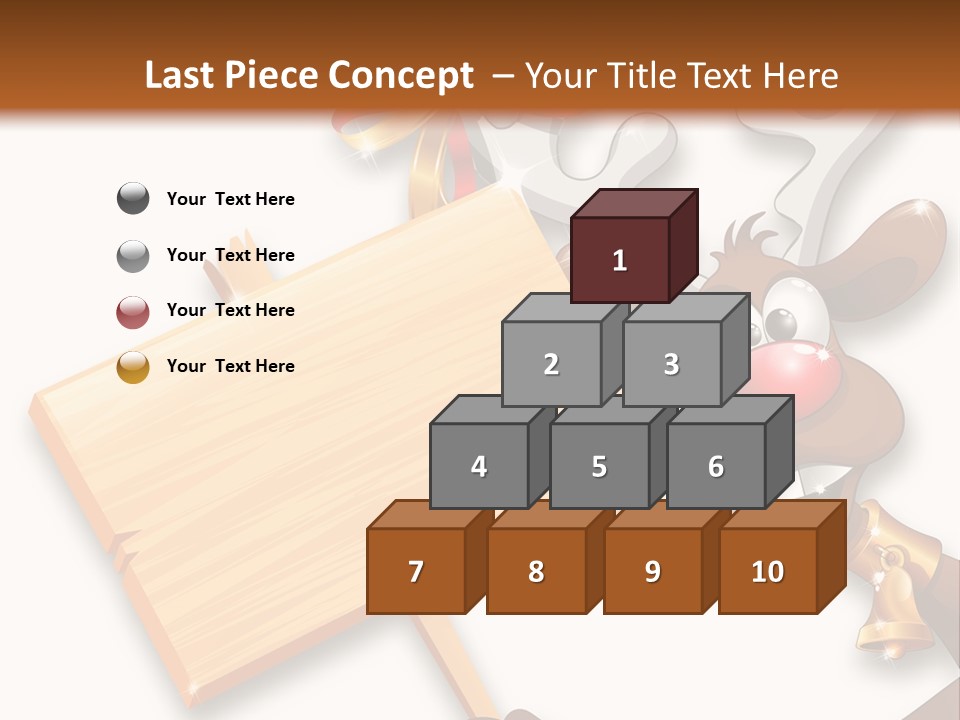 Festivity Vacations Ornament PowerPoint Template