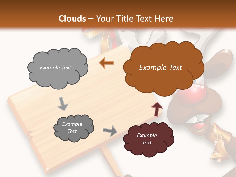 Festivity Vacations Ornament PowerPoint Template