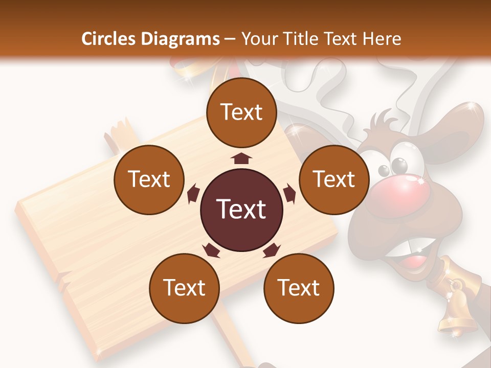 Festivity Vacations Ornament PowerPoint Template