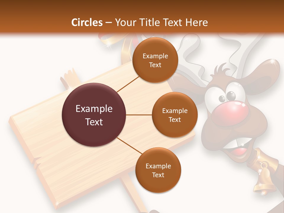 Festivity Vacations Ornament PowerPoint Template