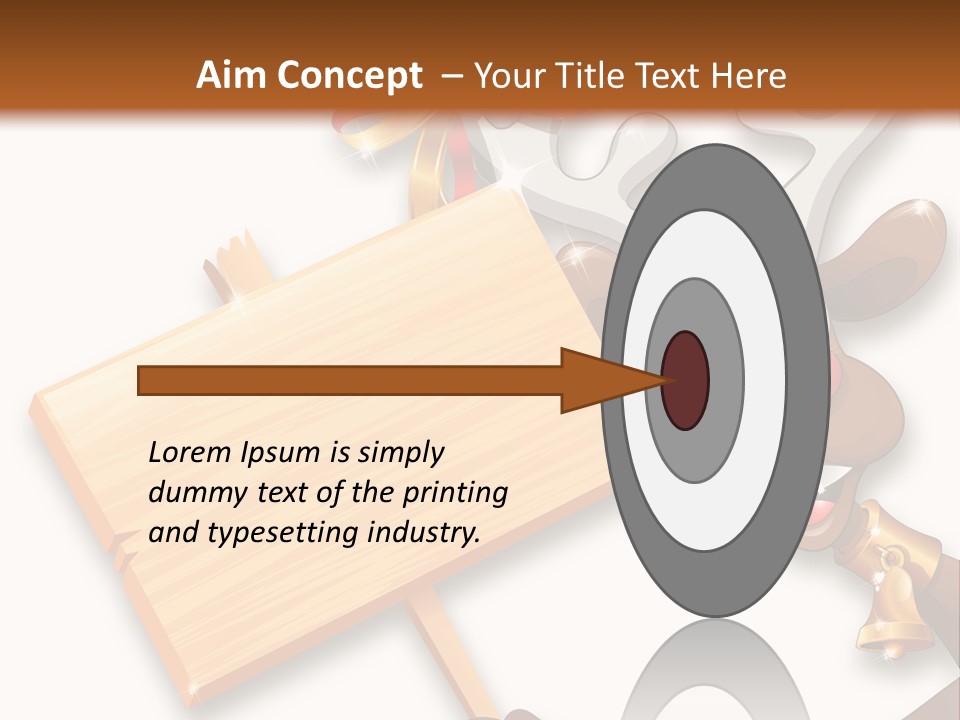 Festivity Vacations Ornament PowerPoint Template