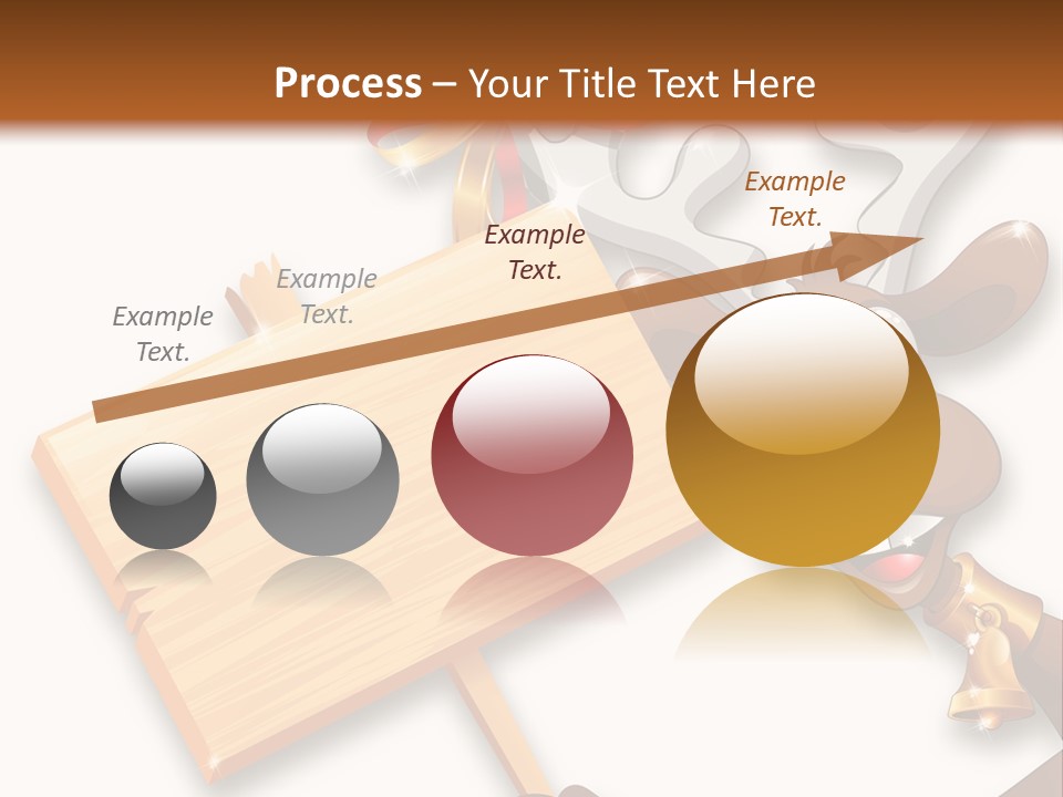 Festivity Vacations Ornament PowerPoint Template