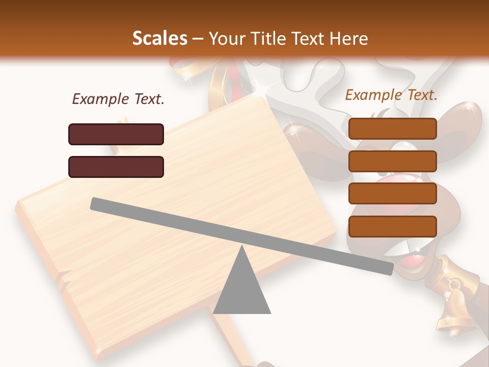 Festivity Vacations Ornament PowerPoint Template