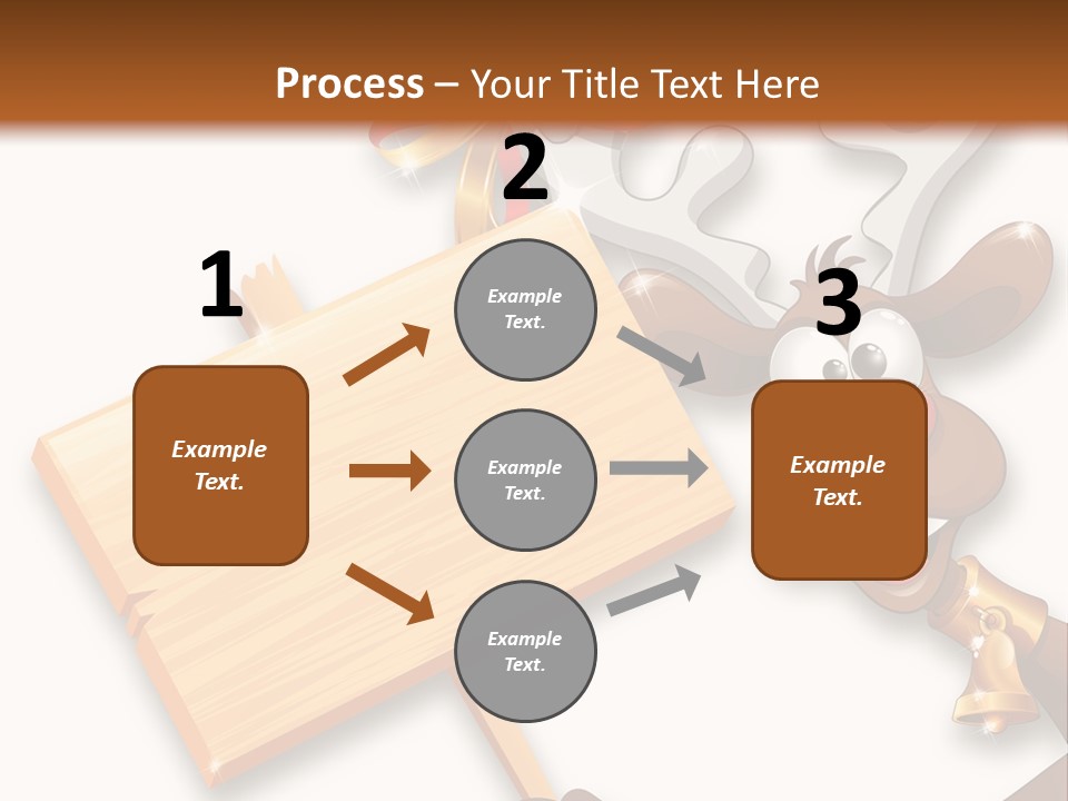 Festivity Vacations Ornament PowerPoint Template