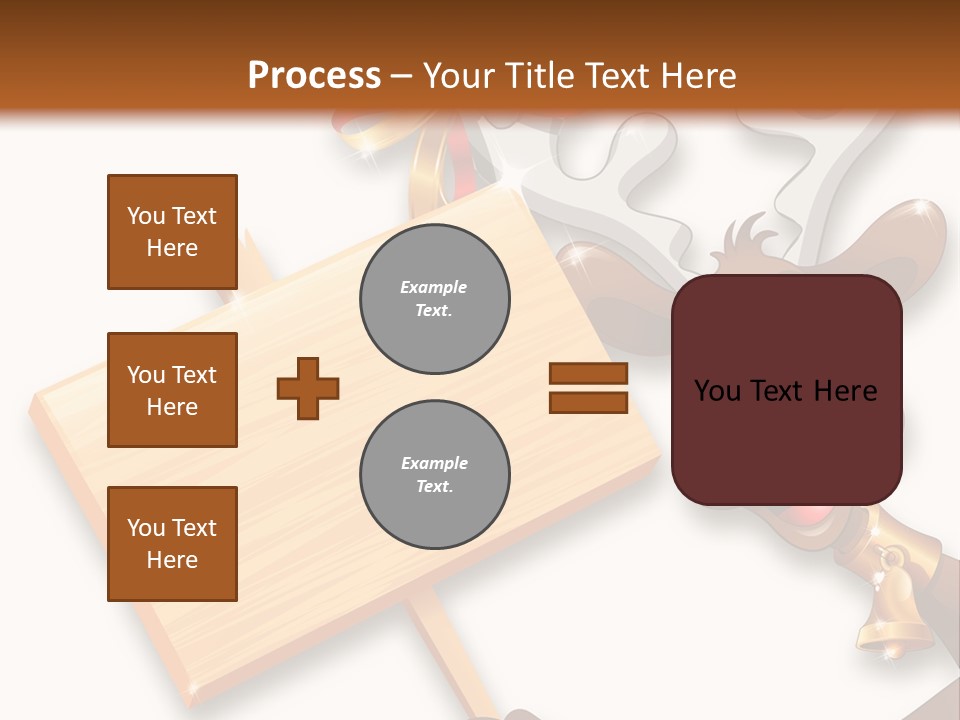 Festivity Vacations Ornament PowerPoint Template