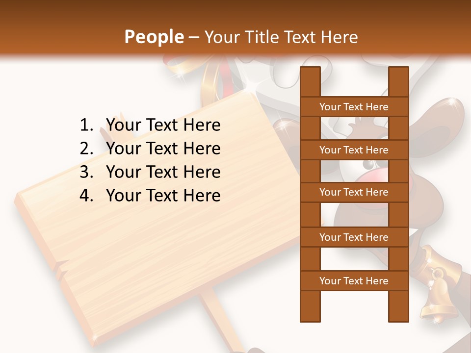 Festivity Vacations Ornament PowerPoint Template