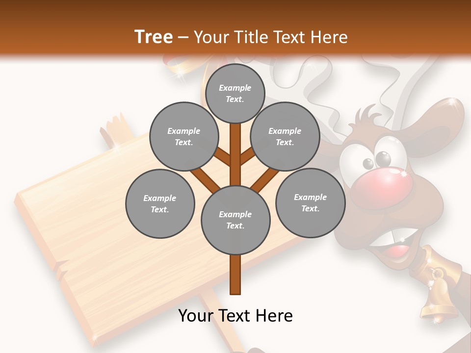 Festivity Vacations Ornament PowerPoint Template