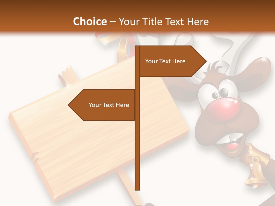 Festivity Vacations Ornament PowerPoint Template