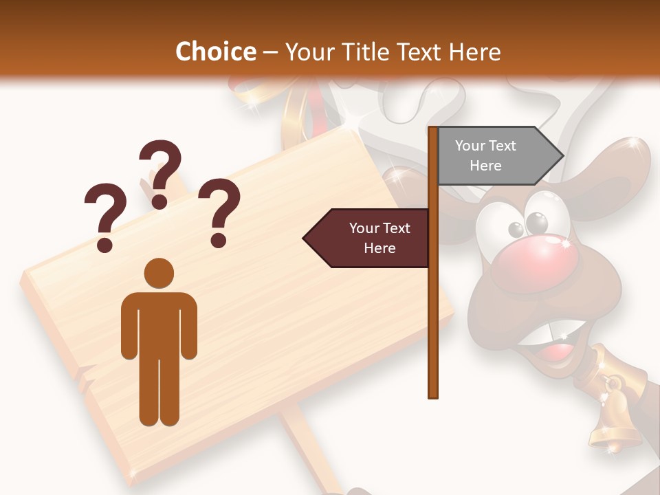 Festivity Vacations Ornament PowerPoint Template