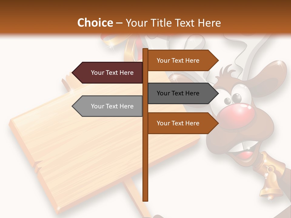 Festivity Vacations Ornament PowerPoint Template