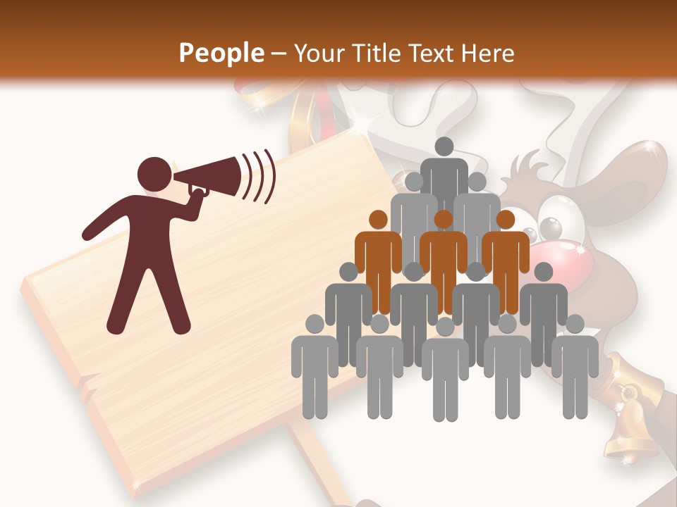 Festivity Vacations Ornament PowerPoint Template