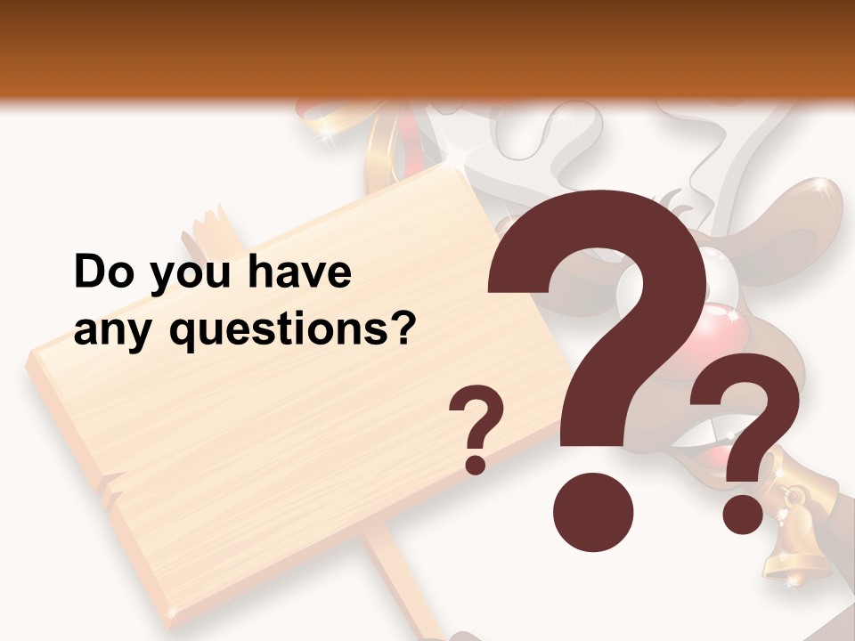 Festivity Vacations Ornament PowerPoint Template