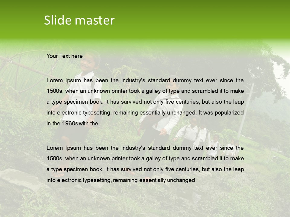 Beautiful India Pink PowerPoint Template