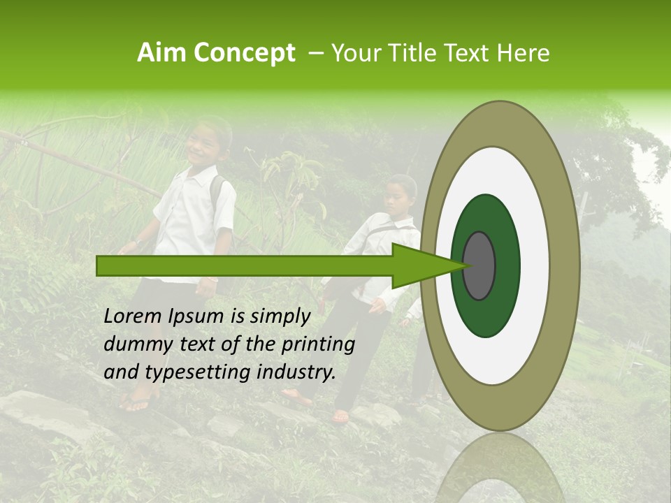 Beautiful India Pink PowerPoint Template