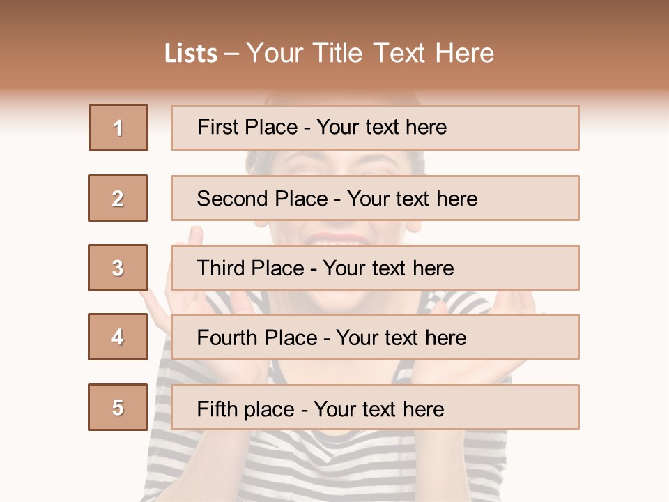 Pinup Cosmetics Fifties PowerPoint Template