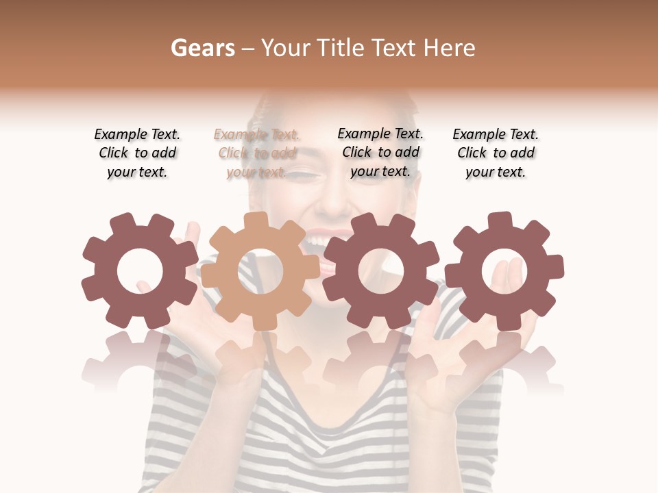 Pinup Cosmetics Fifties PowerPoint Template