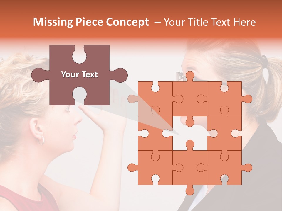 Secretary Arguing Workplace PowerPoint Template