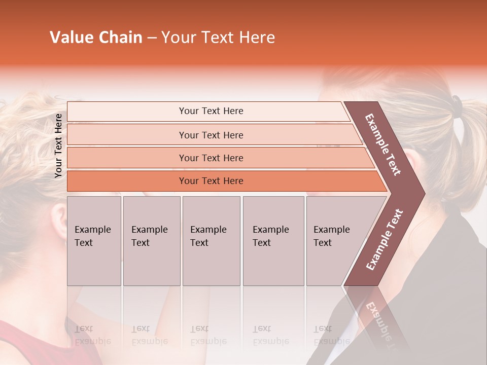 Secretary Arguing Workplace PowerPoint Template
