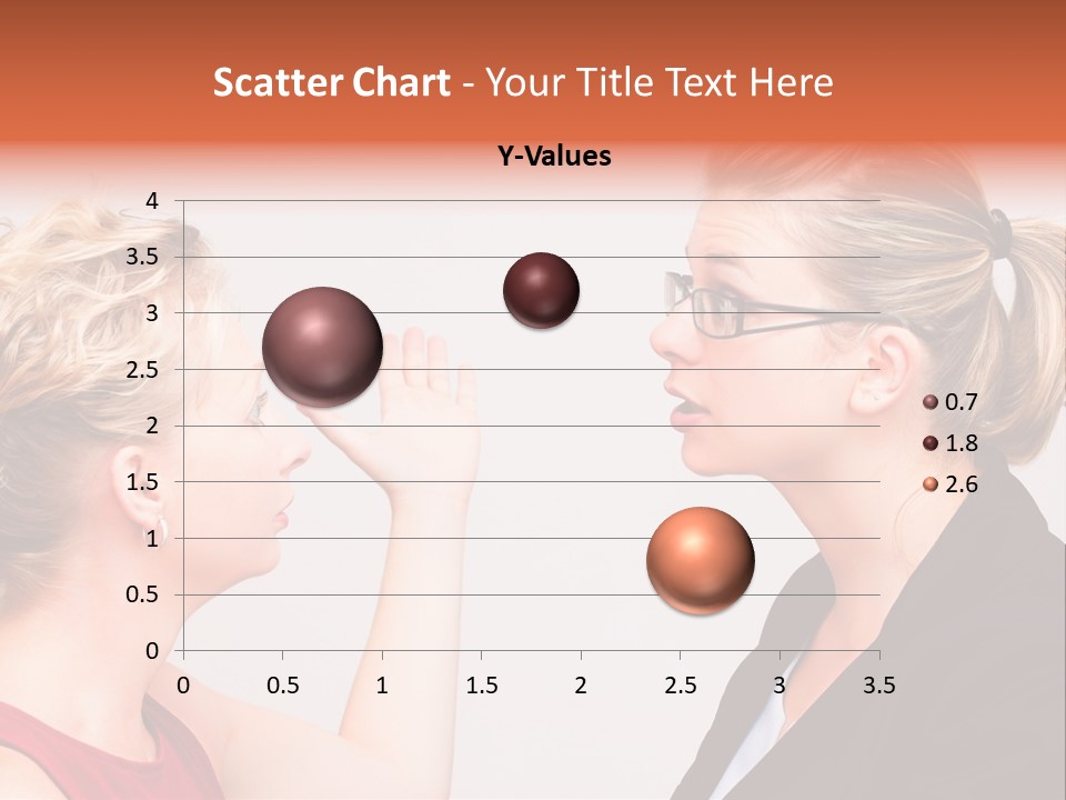Secretary Arguing Workplace PowerPoint Template