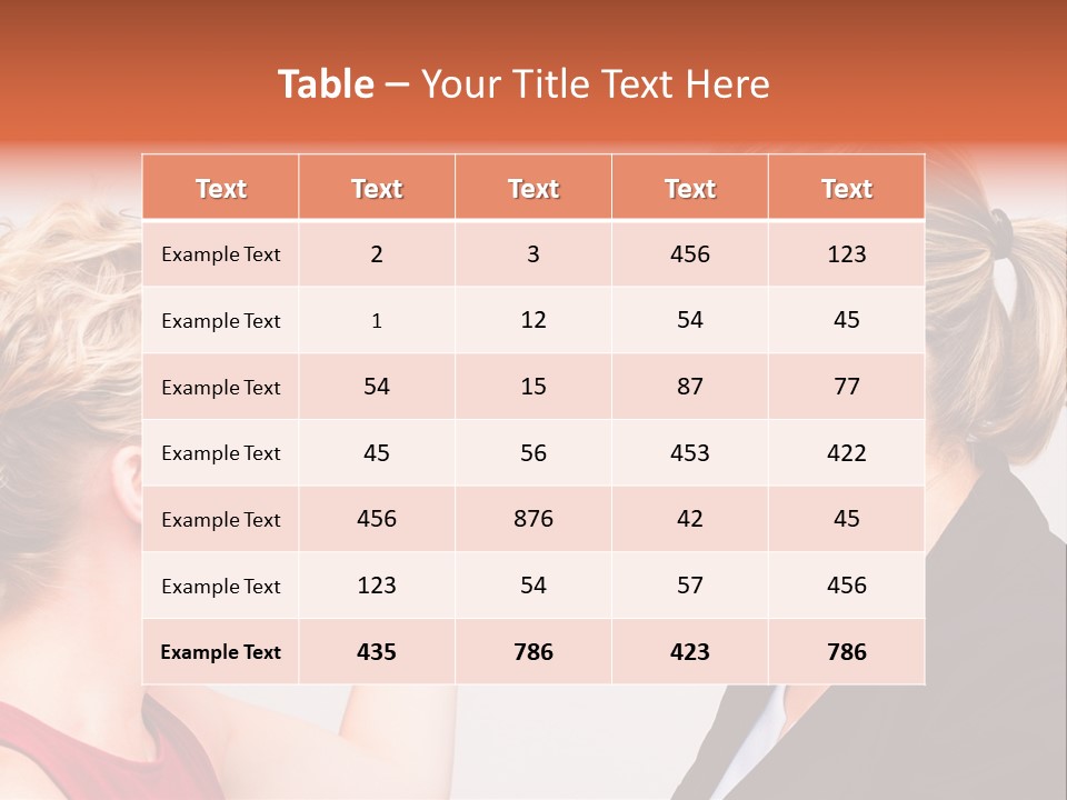 Secretary Arguing Workplace PowerPoint Template