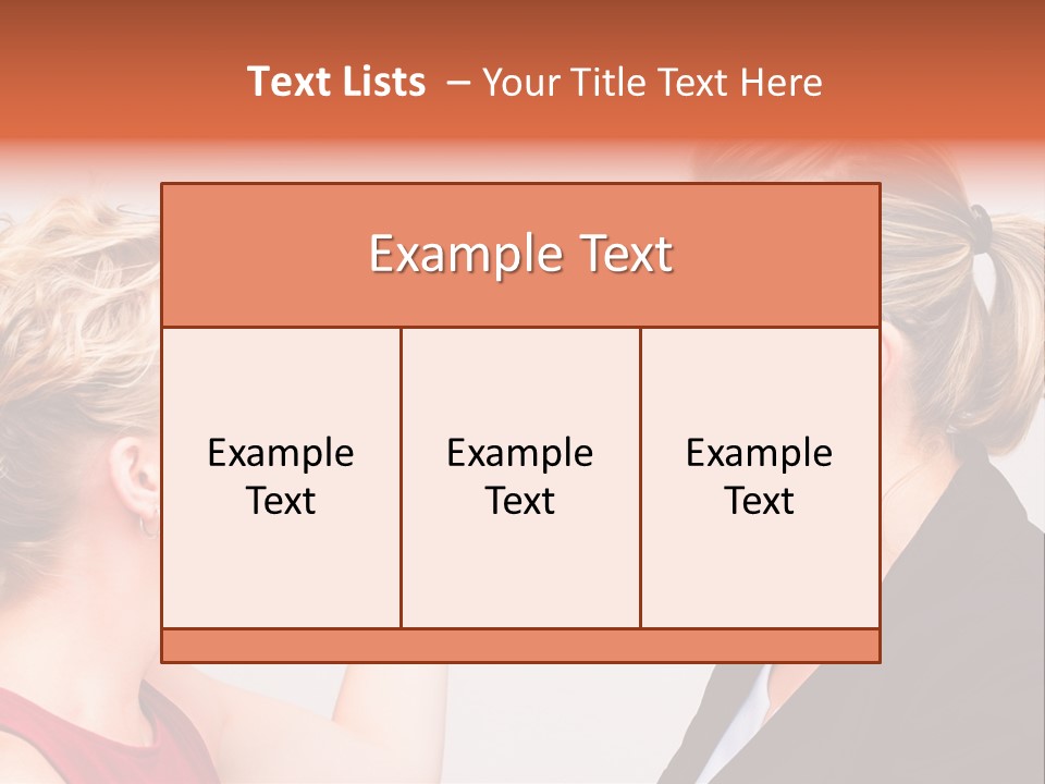 Secretary Arguing Workplace PowerPoint Template