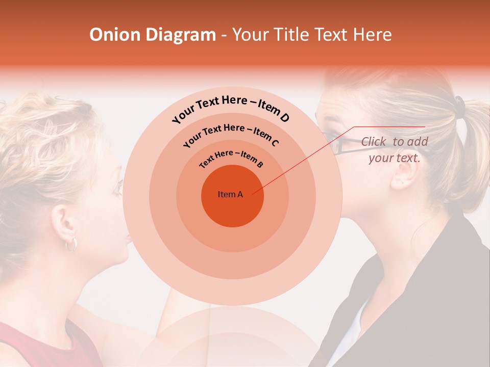 Secretary Arguing Workplace PowerPoint Template