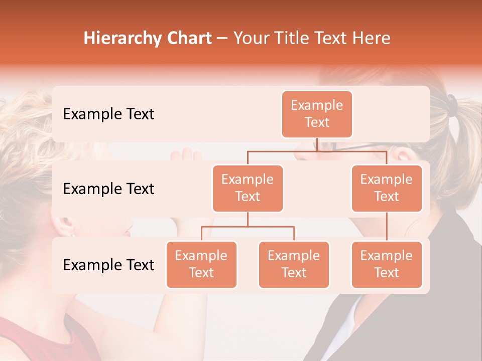 Secretary Arguing Workplace PowerPoint Template