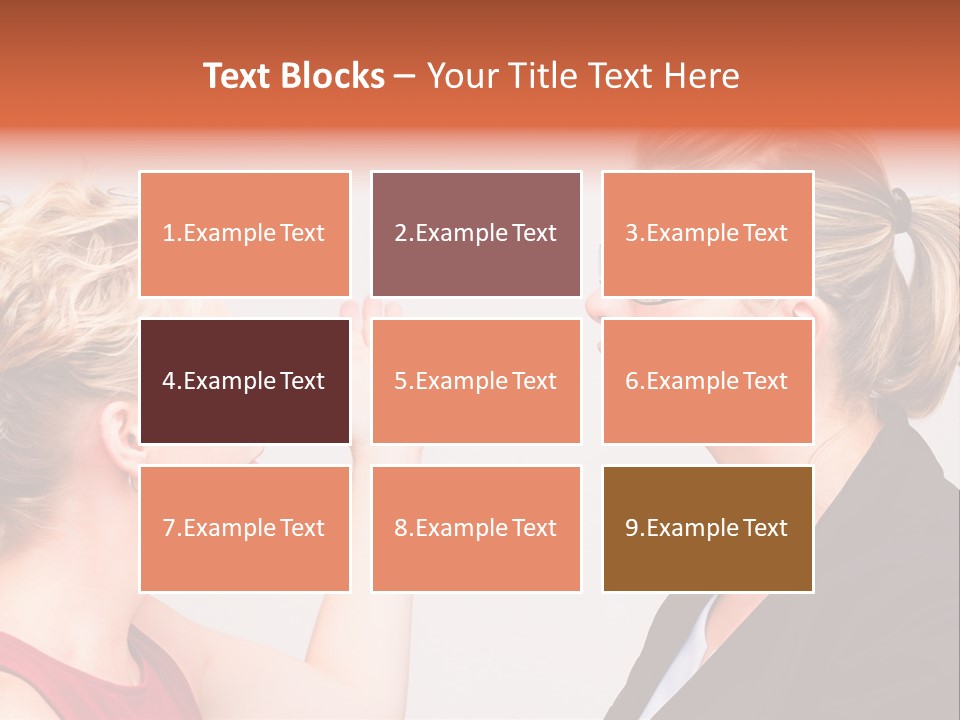 Secretary Arguing Workplace PowerPoint Template