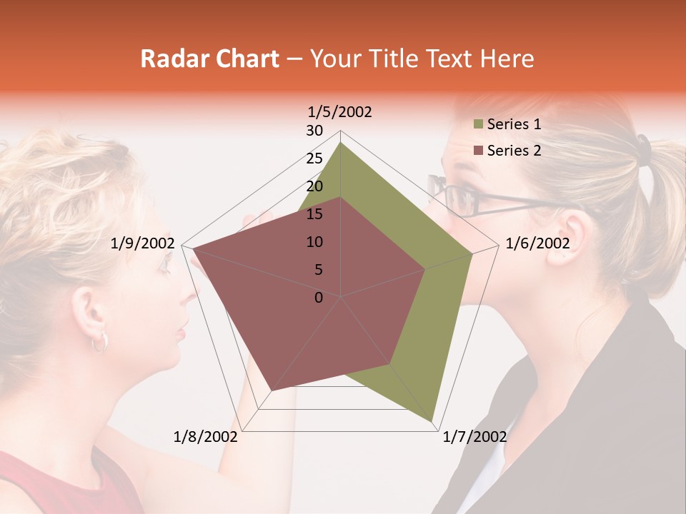Secretary Arguing Workplace PowerPoint Template