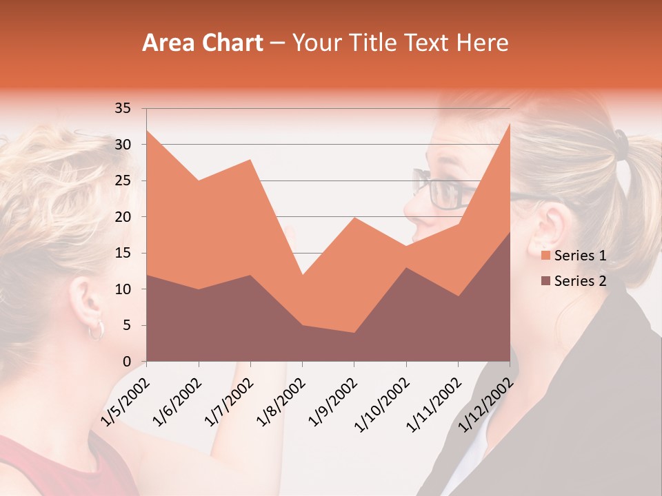 Secretary Arguing Workplace PowerPoint Template