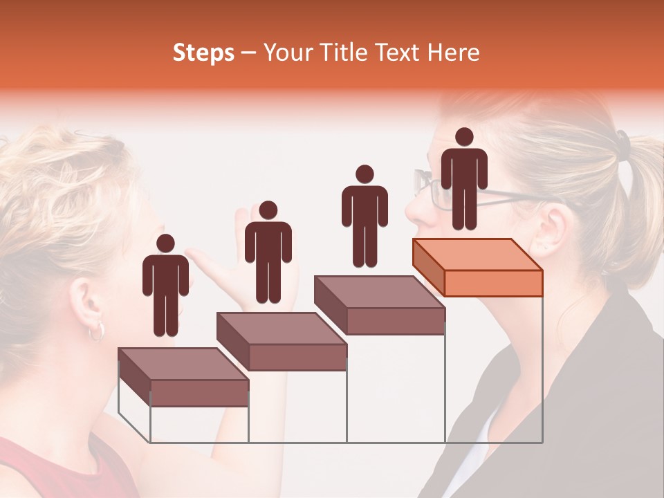 Secretary Arguing Workplace PowerPoint Template