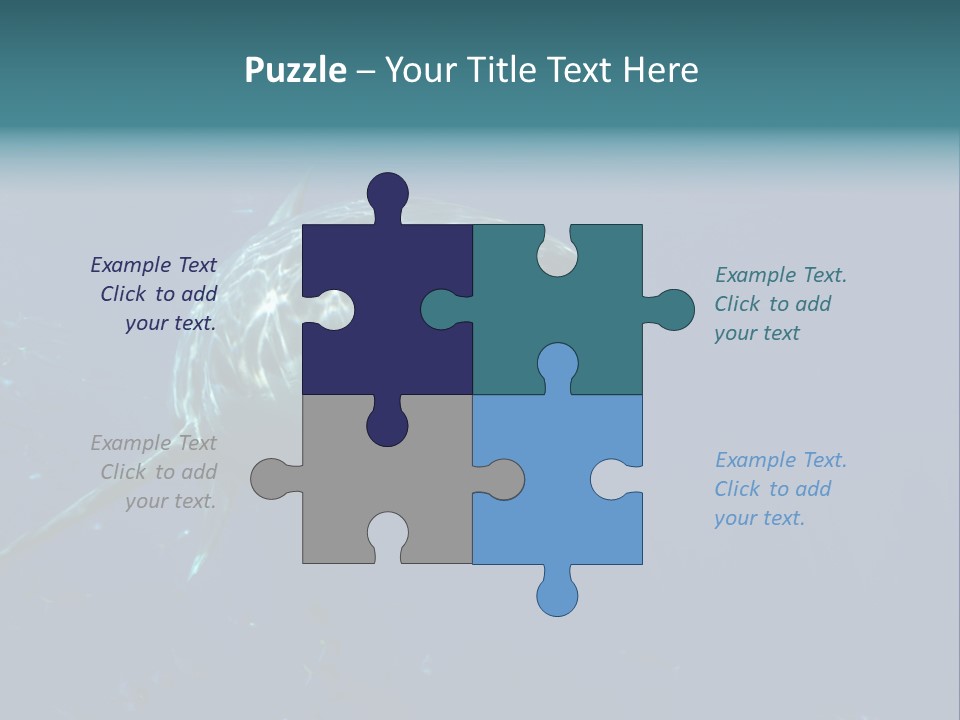 Shark Man Eater Menacing PowerPoint Template