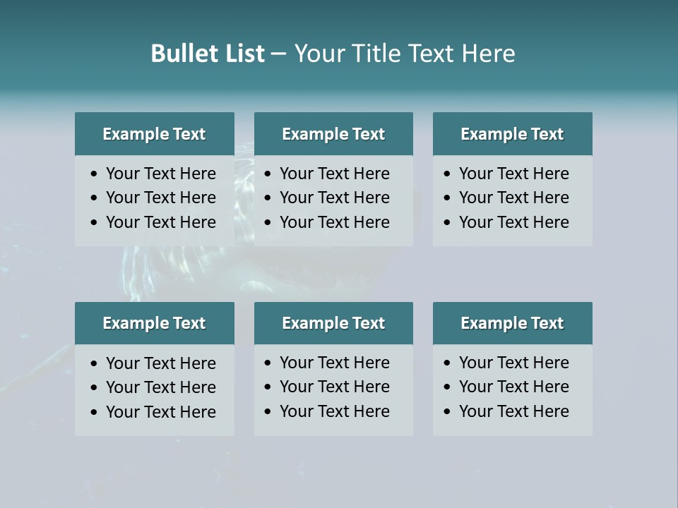 Shark Man Eater Menacing PowerPoint Template