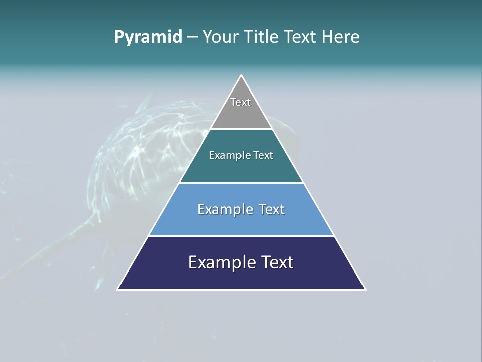 Shark Man Eater Menacing PowerPoint Template