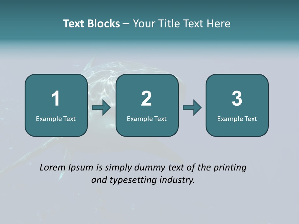 Shark Man Eater Menacing PowerPoint Template