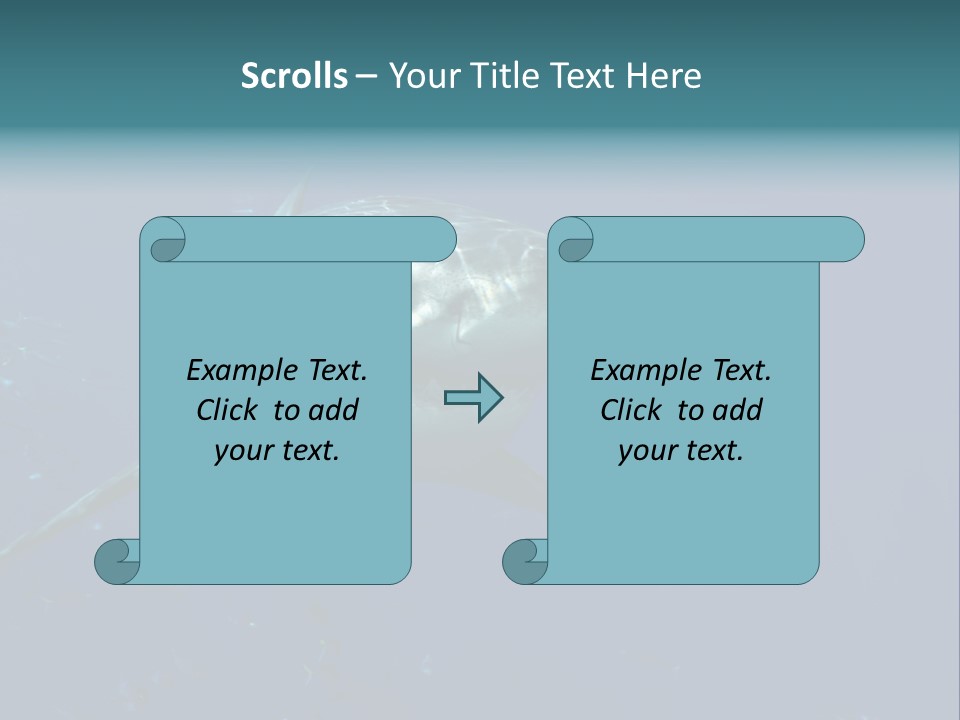 Shark Man Eater Menacing PowerPoint Template