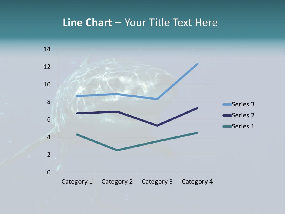 Shark Man Eater Menacing PowerPoint Template