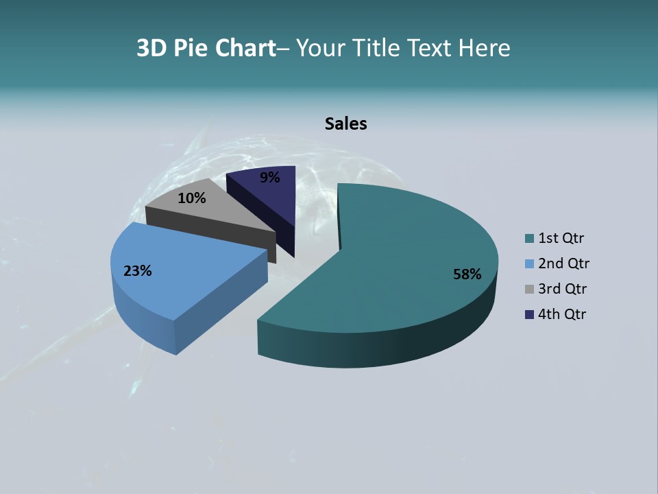 Shark Man Eater Menacing PowerPoint Template