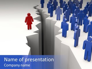 Crisis Women Division PowerPoint Template