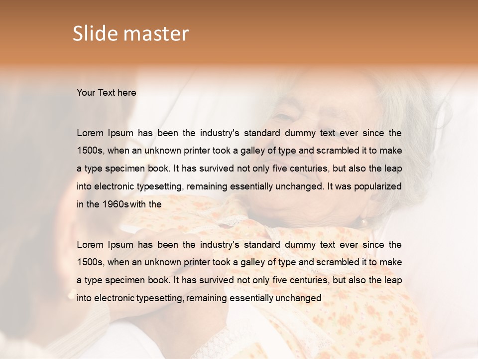 Aging Geriatrics Expertise PowerPoint Template