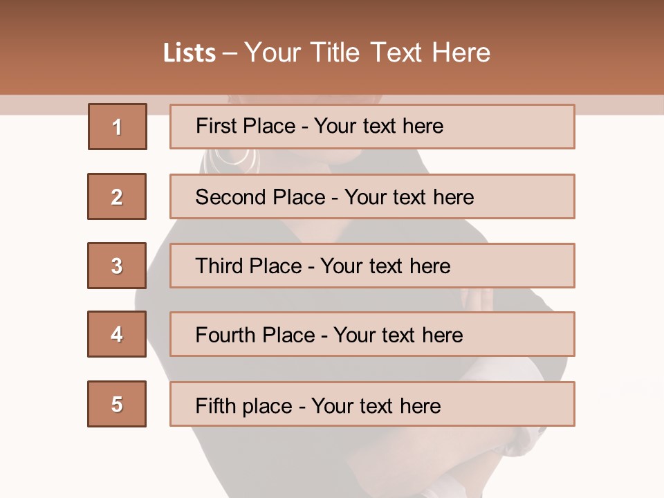 Brazilian Lady Girl PowerPoint Template